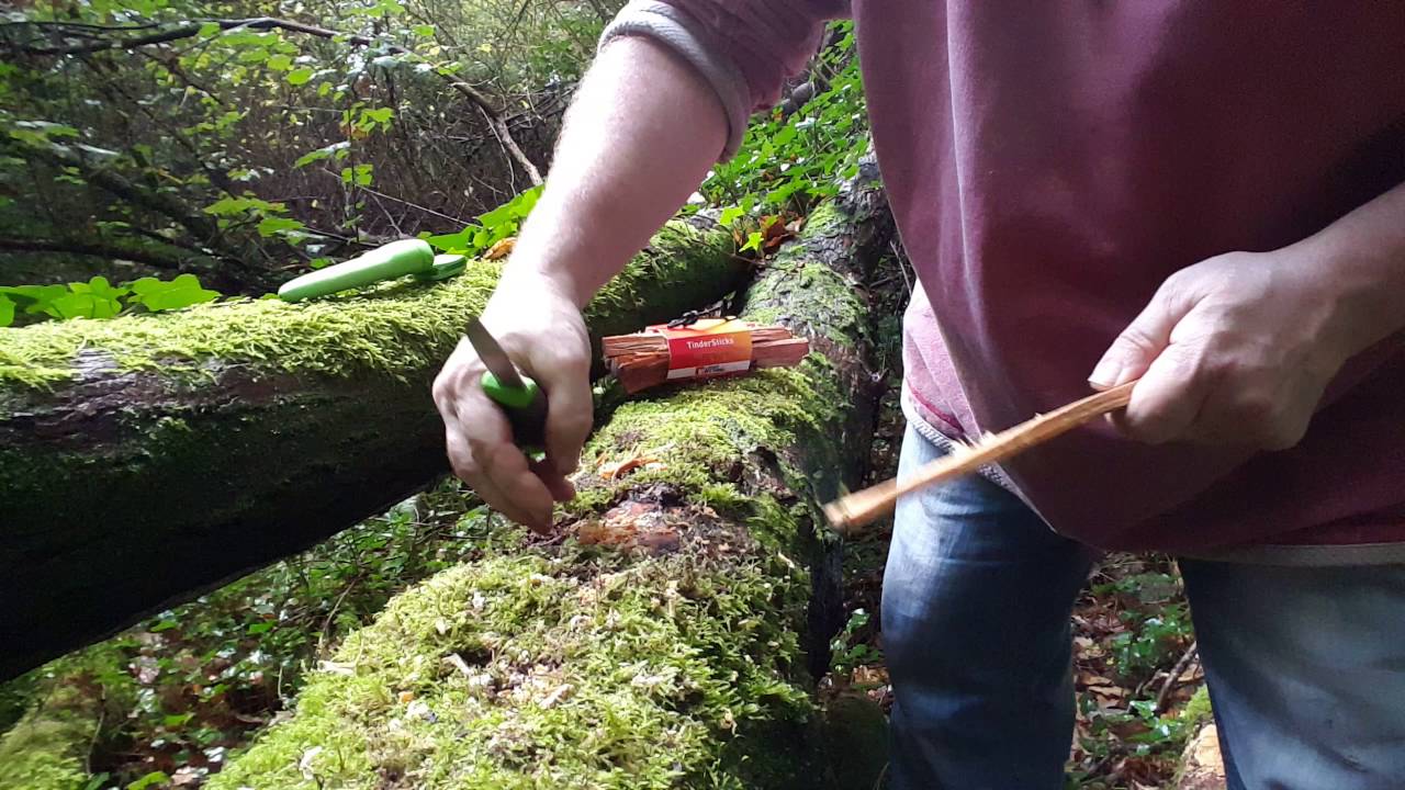 Mora Light my Fire Knife and Light my Fire Tinder Stick Fatwood
