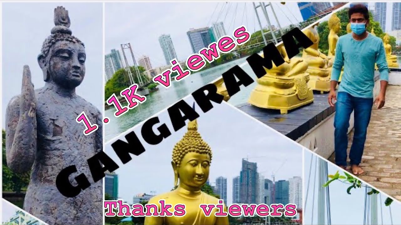 Gangarama views | colombo in Sri Lanka | Sri Lankan Tamil (தமிழ்) vlog | 