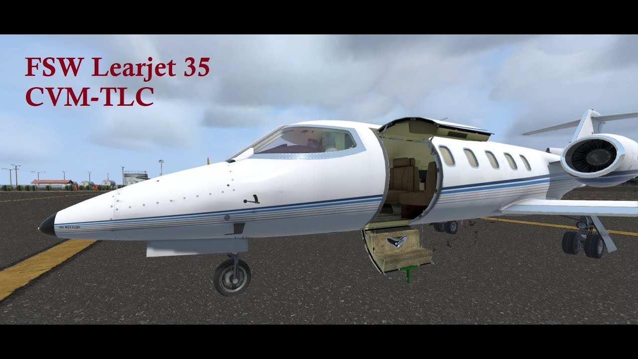 Flysimware Learjet 35 Tutorial en Español