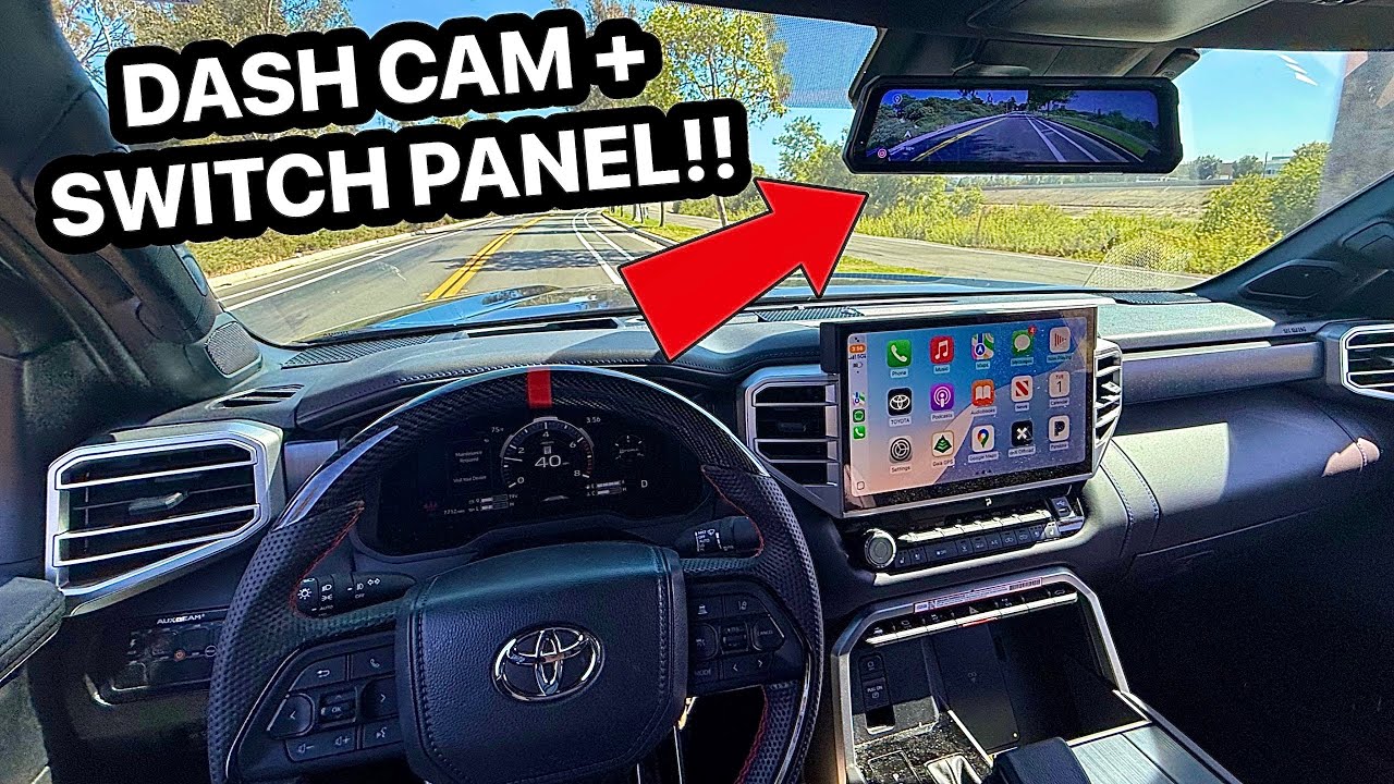 Custom Mirror Install on the Tundra!!