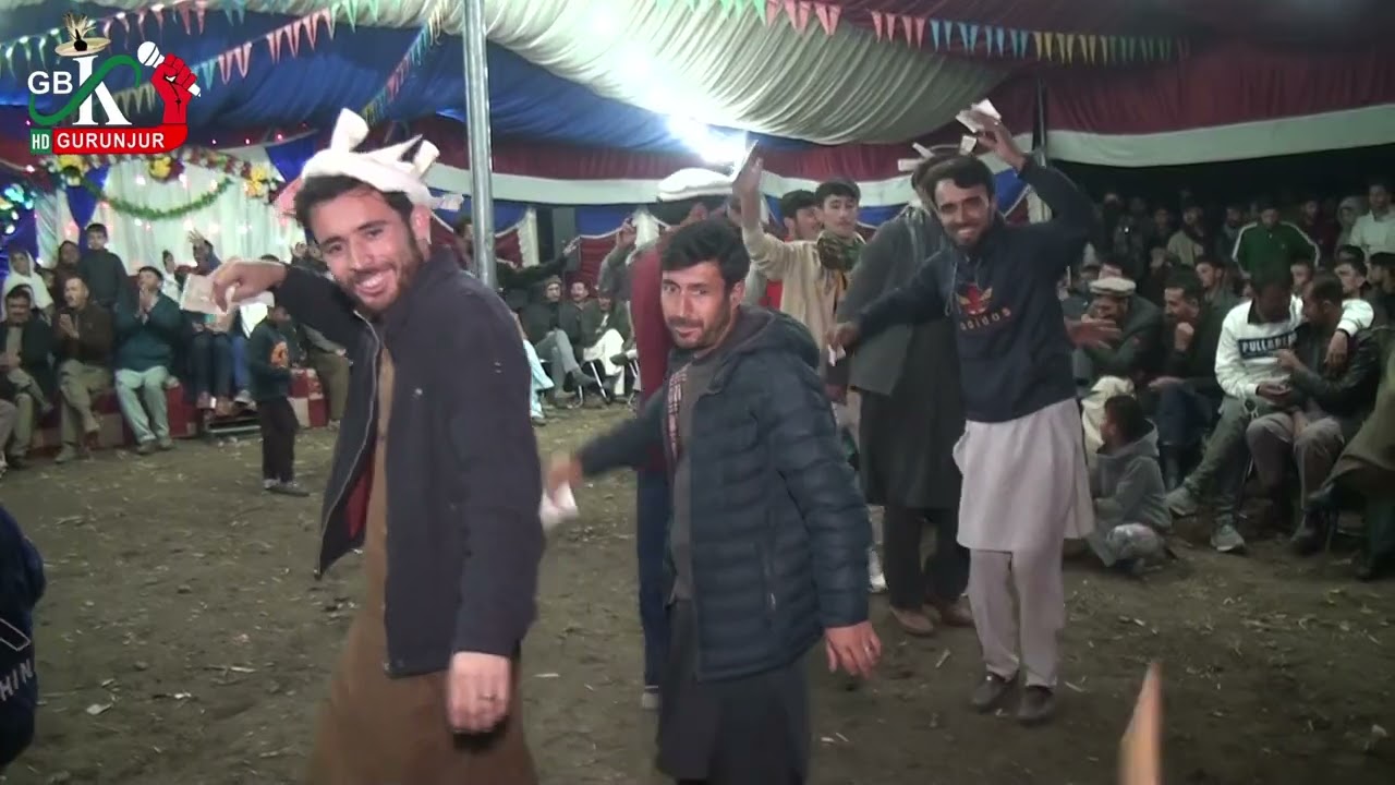 Gb Wedding Dance In Gurunjurسجاد. علی مدد. راشد. نثار .مقصد میر اصرار فاروق اقبال کی شادی میں رقص