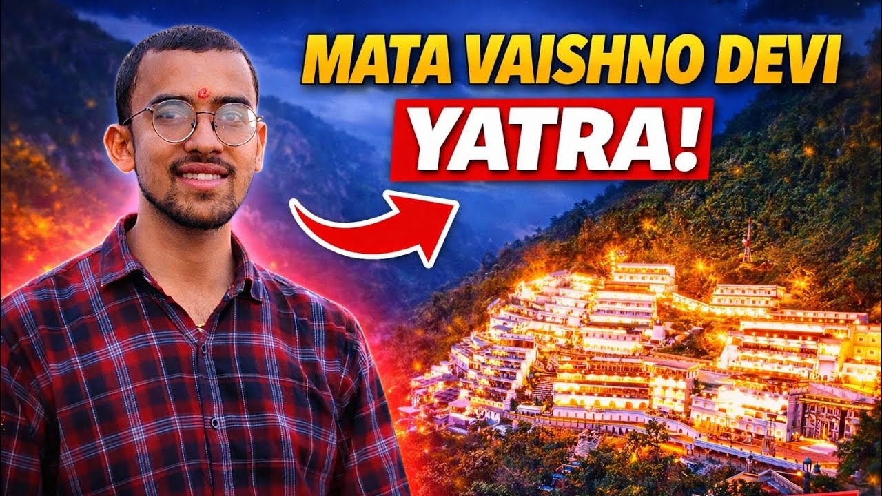 I Tried the Vaishno Devi Trek with ZERO Preparation 😳| @Neerajinindia 