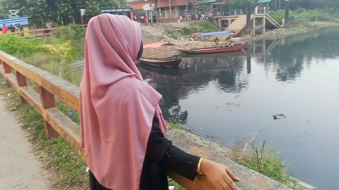 পরিবার নিয়ে ঘুরা ঘুরি করলাম নদীর পাড়