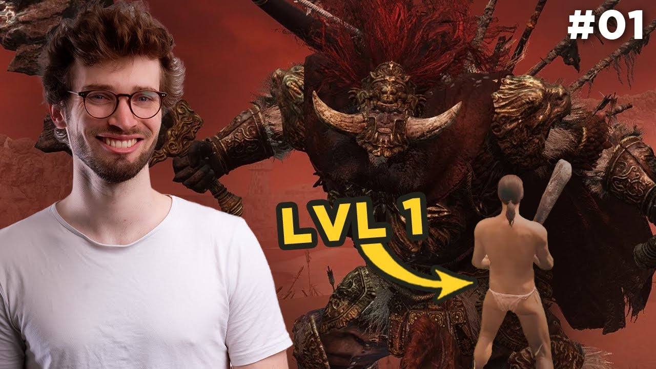 Elden Ring MAIS je reste NIVEAU 1 tout du long ! | Elden Ring LVL 1 #01