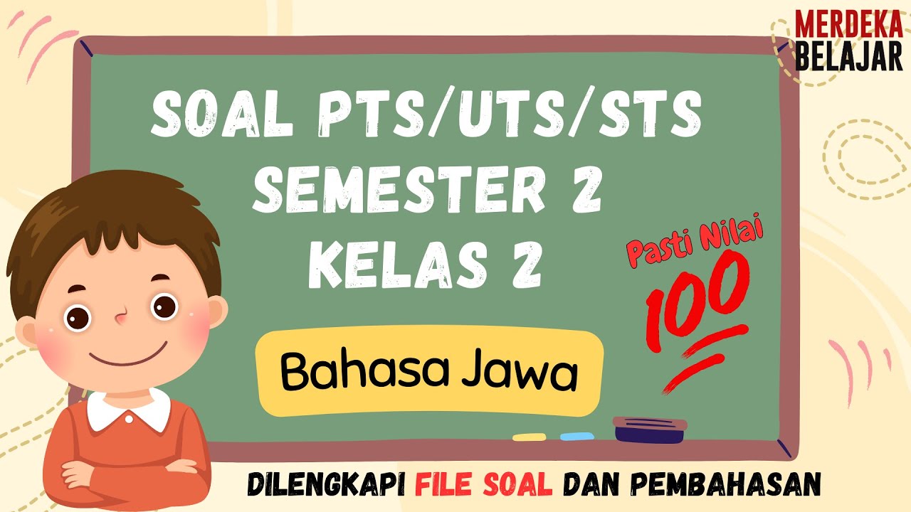 Soal PTS Bahasa Jawa Kelas 2 Semester 2 Kurikulum Merdeka
