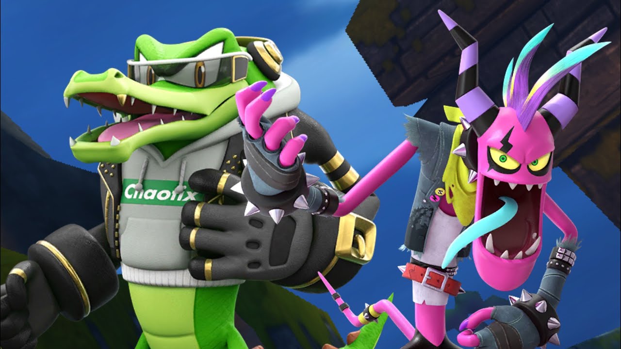 Sonic Forces Speed Battle: DJ Vector & Punk Zazz Gameplay