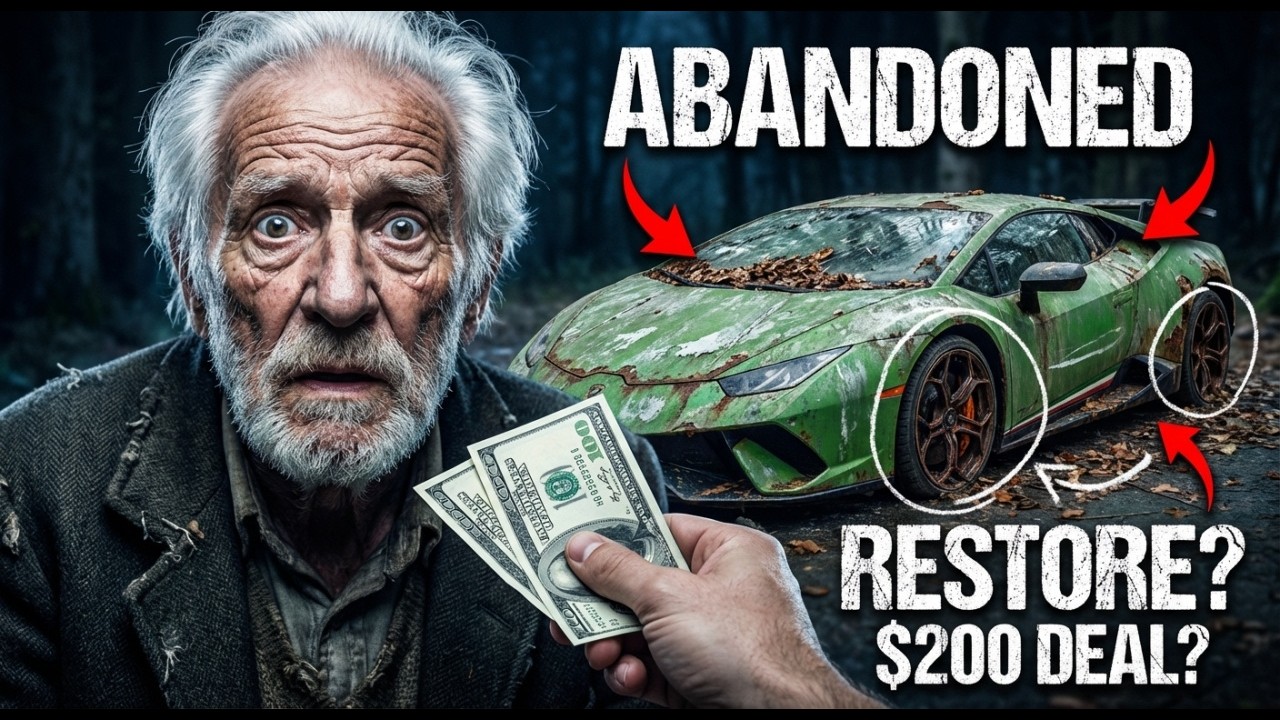I Paid $200 for This Abandoned Lamborghini… What Was I Thinking?