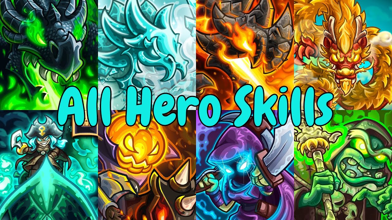 All Hero Skill | Kingdom Rush Vengeance