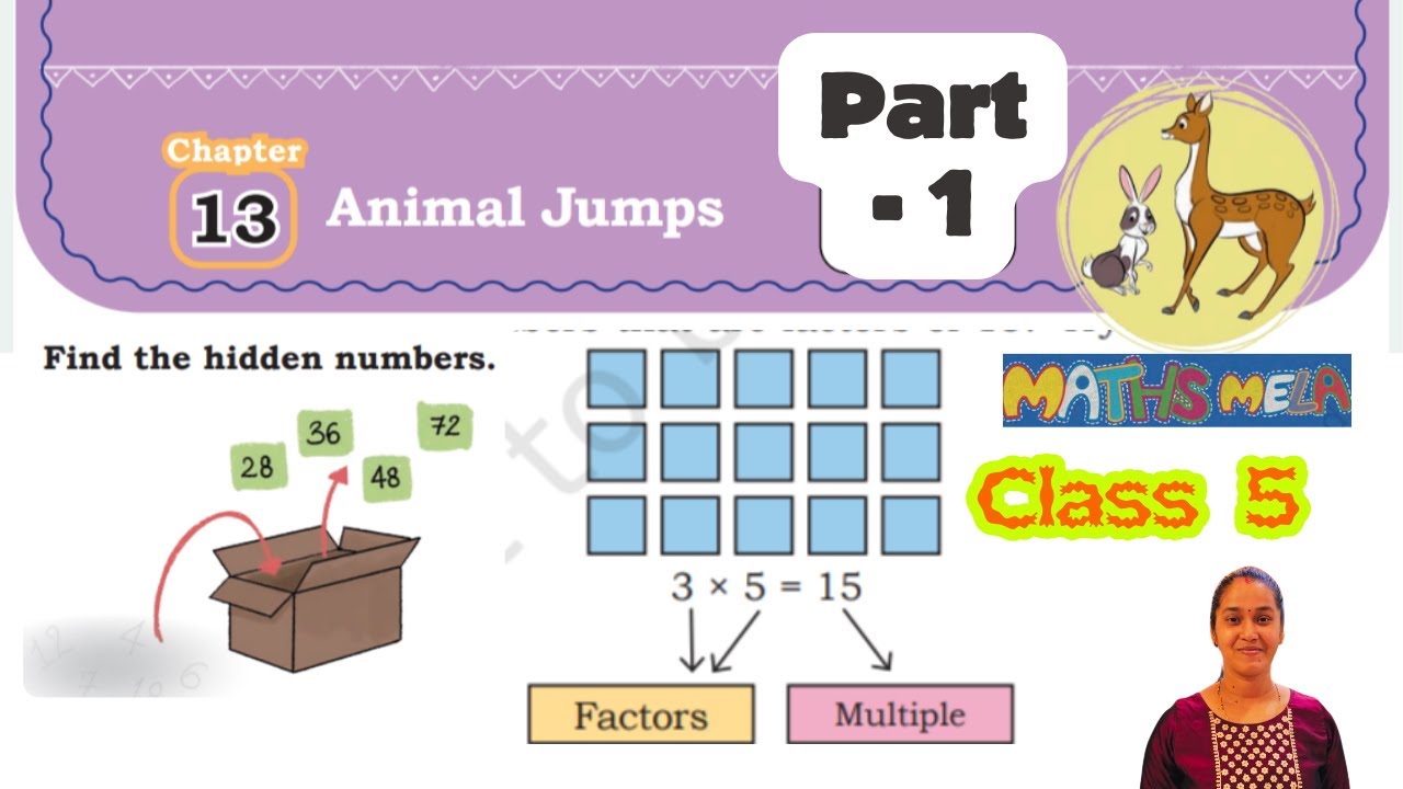 Class 5 Maths Mela Book Solutions | Chapter 13 Animal jumps | Let Us do Solutions#ncert #mathsmela