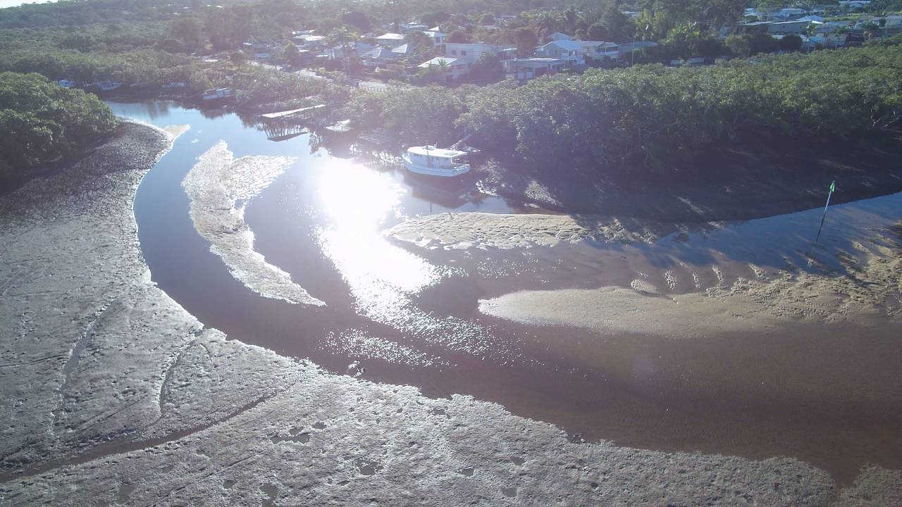 Mouth of Lota and Tingalpa Creek