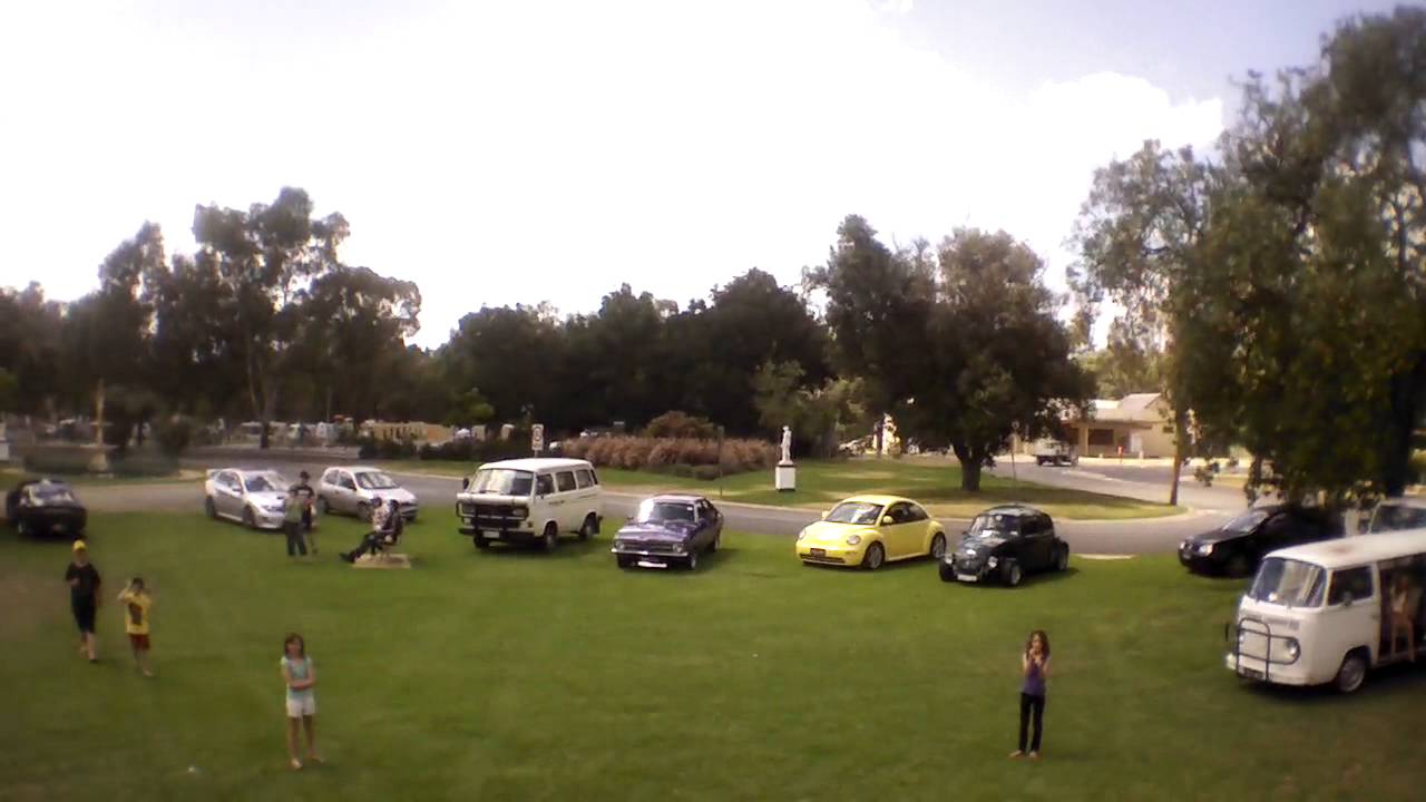 VW Volksclub Bendigo Icecream Run - aerial drone video