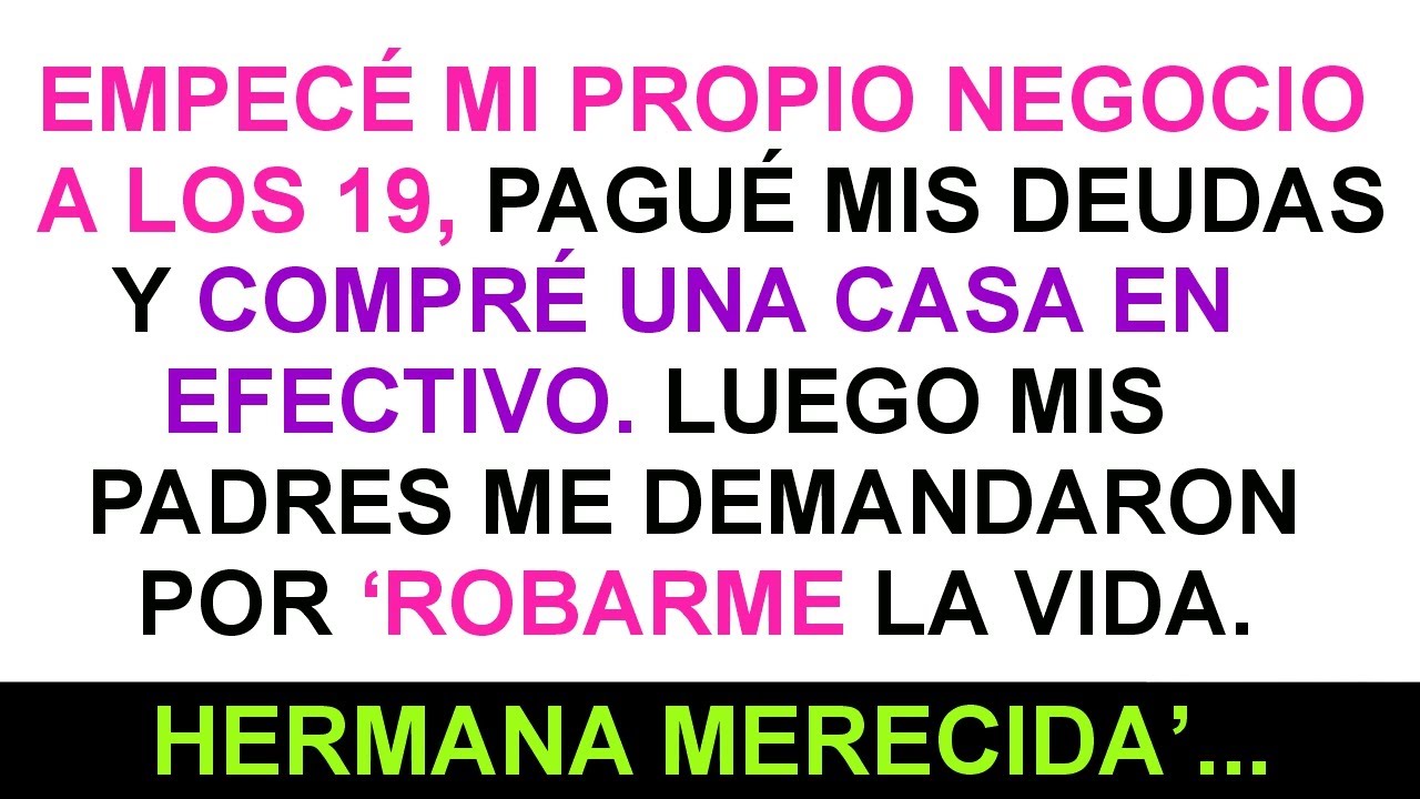 Comencé Mi Propio Negocio A Los 19 Años, Pagué Mis Deudas Y Compré Una Casa...