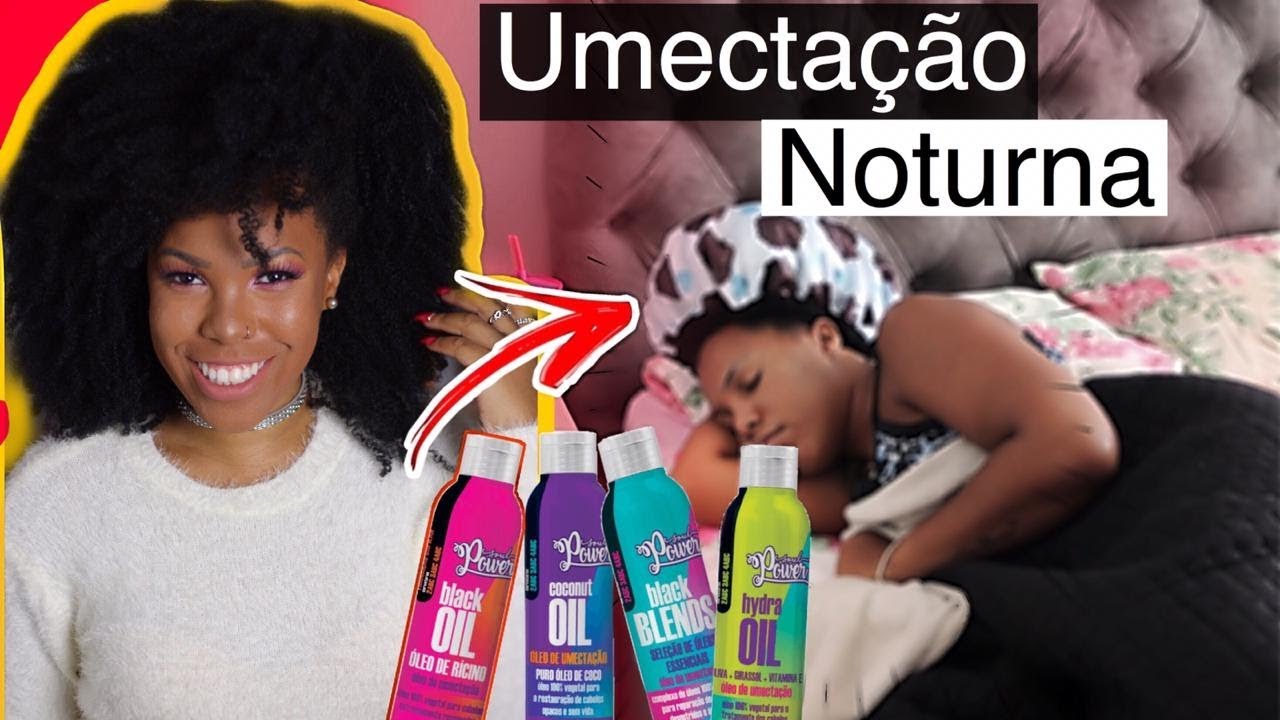 UMECTAÇÃO NOTURNA QUE RECUPERA CABELOS RESSECADOS  por LUANY CRISTINA