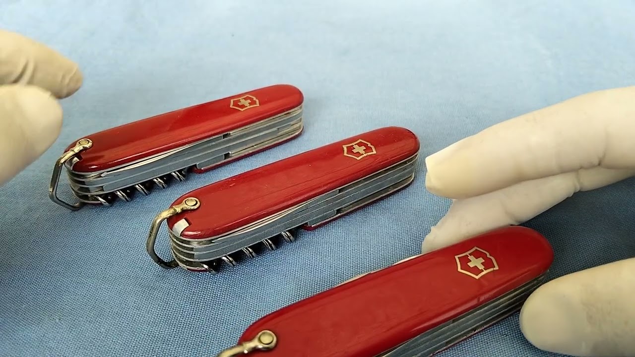 VICTORINOX HUNTSMAN, WOODSMAN, 236,246, ES LA MISMA? TU QUE OPINAS??