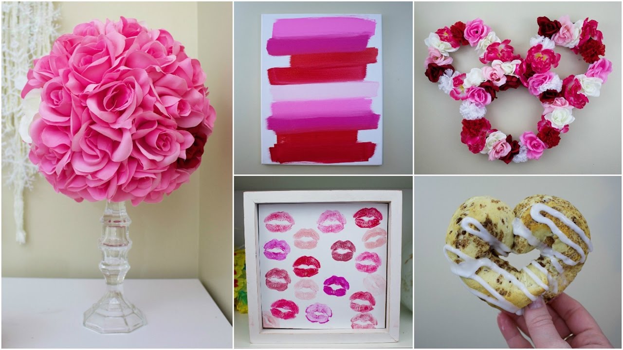 SIX CHEAP & EASY DIY VALENTINES DAY CRAFTS | PINTEREST INSPIRED | 2017