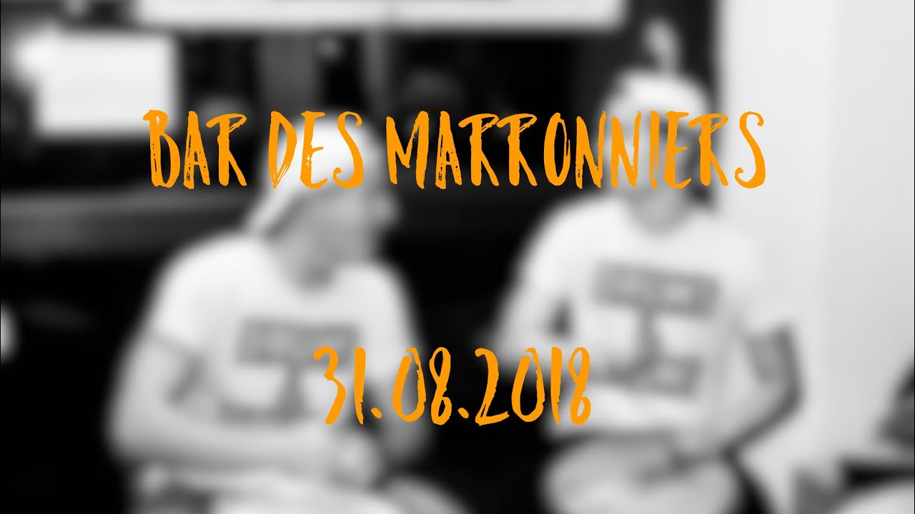 Drums&Drums | Bar des Maronniers 31.08.2018