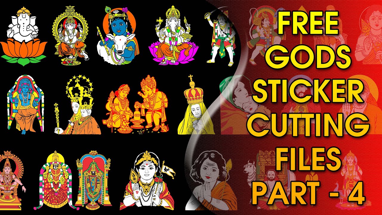 FREE CUTTING FILES || GODS CUTTING FILES PART-4 || CORELDRAW || FLEXISIGN || FREE DOWNLOADS ||