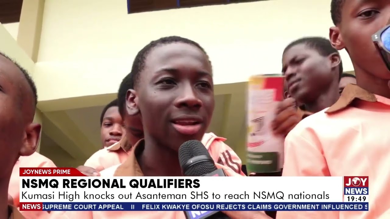 Региональный отборочный тур NSMQ: Kumasi High выбивает Asanteman SHS и выходит в национальный фин...