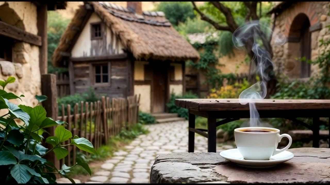 Medieval Village Lofi — Cozy Hearthside Beats for Peaceful Focus 4k