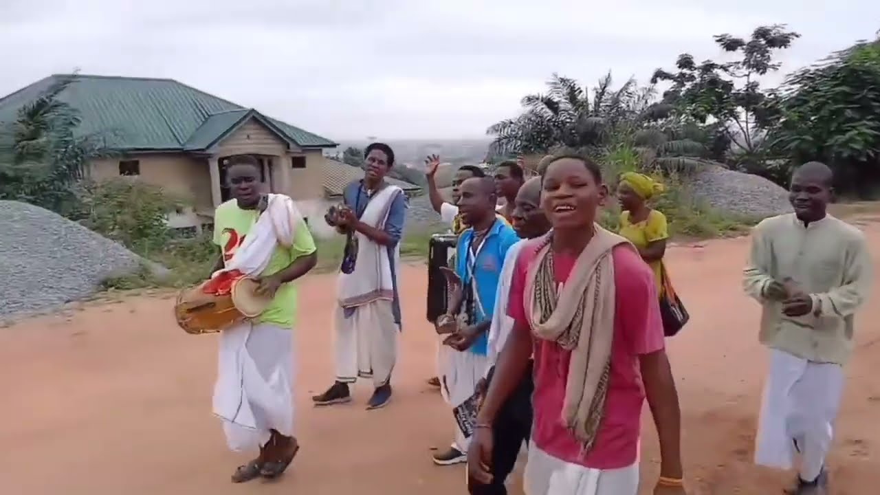 Hare Krishna Sankirtan at Ghana, Africa