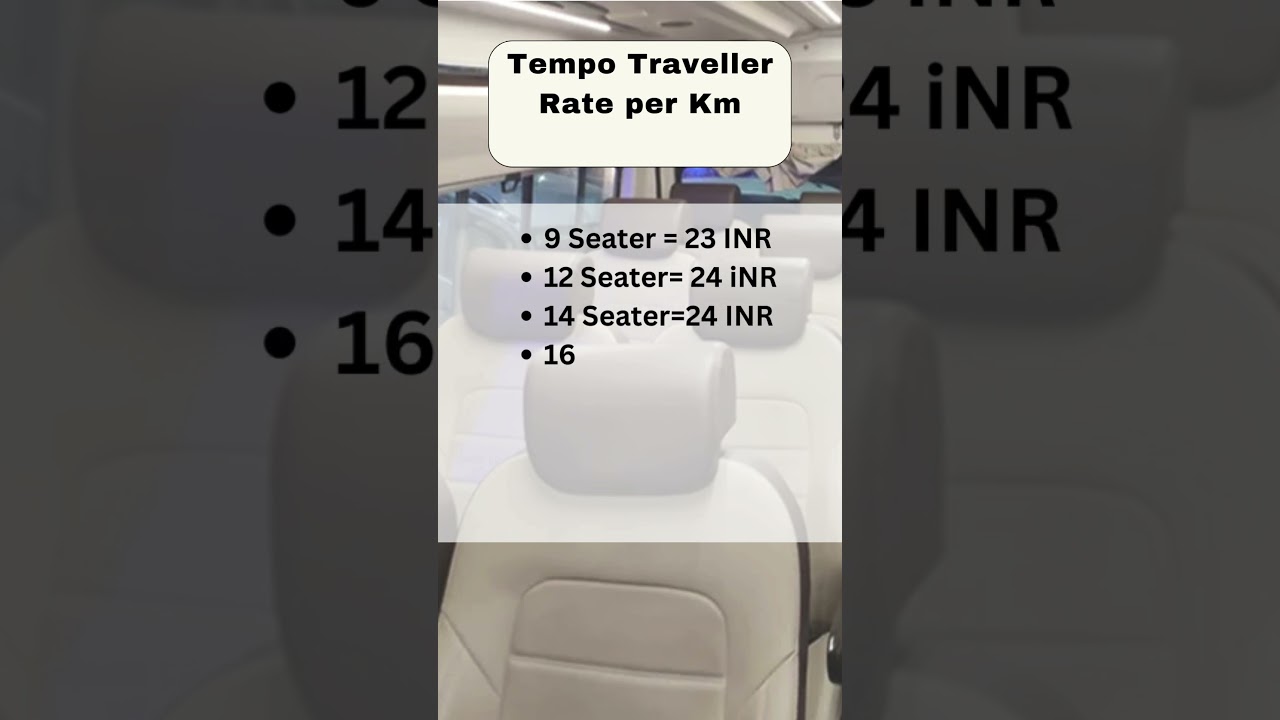 Unbeatable Deals on Tempo Traveller | Tempo Traveller hire | Tempo Traveller Price