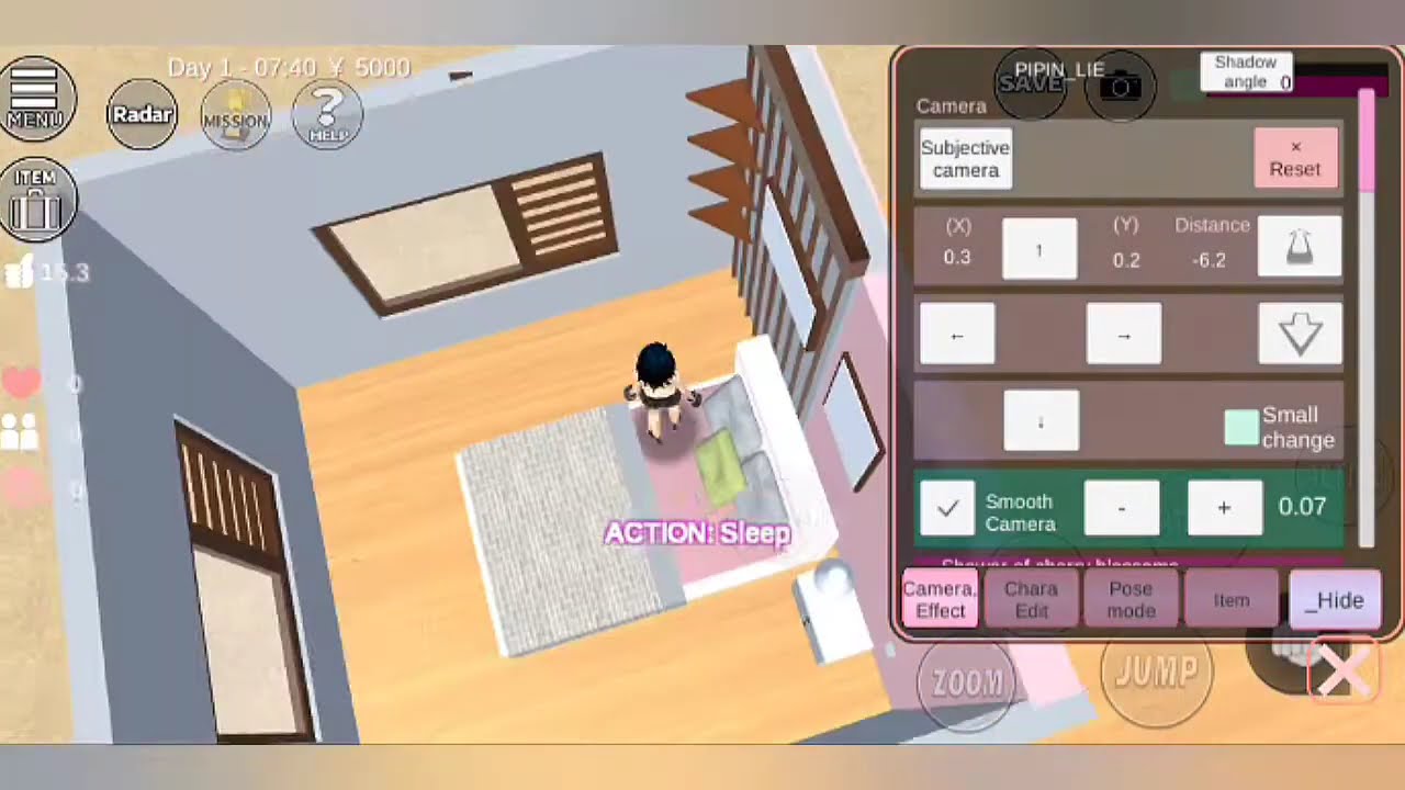 Cara buat rumah mungil aesthetic ADA ID SAKURA SCHOOL SIMULATOR TUTORIAL