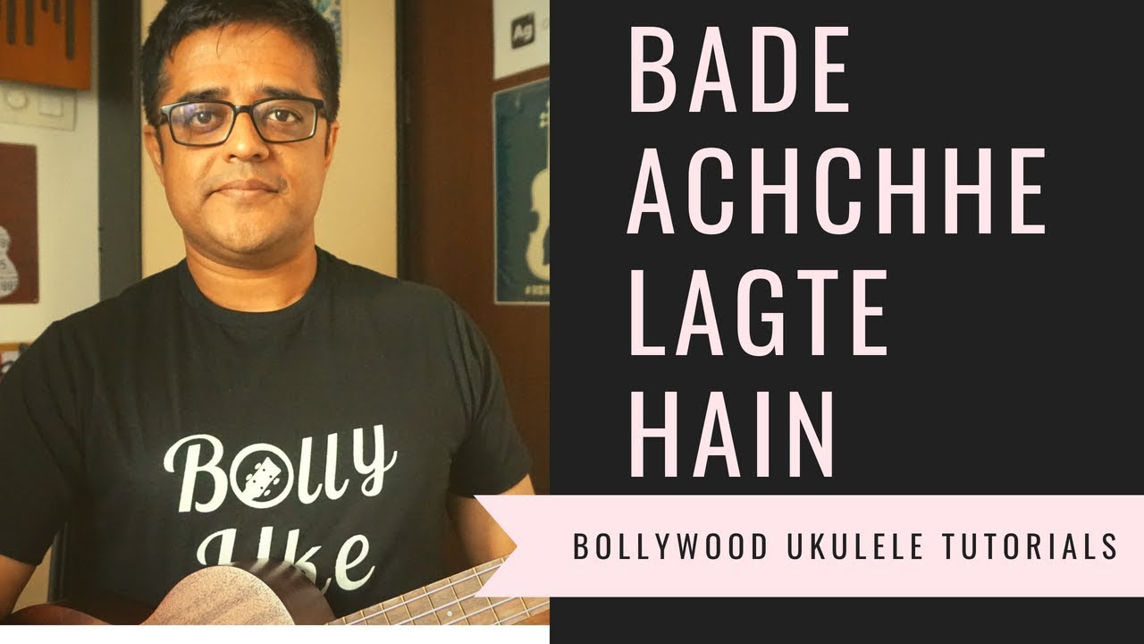 Bade Achche Lagte Hain | Easy Ukulele Tutorial