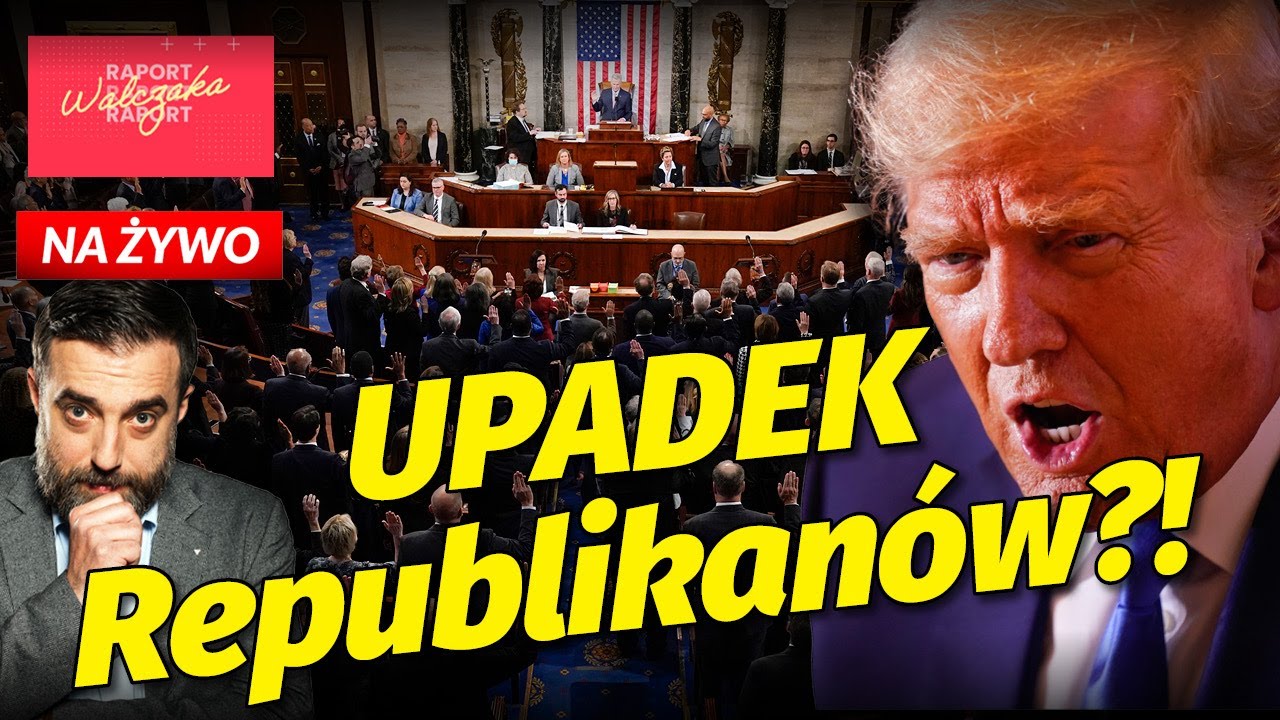 Republikanie ZAKŁADNIKAMI Trumpa? [NA ŻYWO] Partii grozi ROZPAD! Gość: M. Piotrowski, PISM