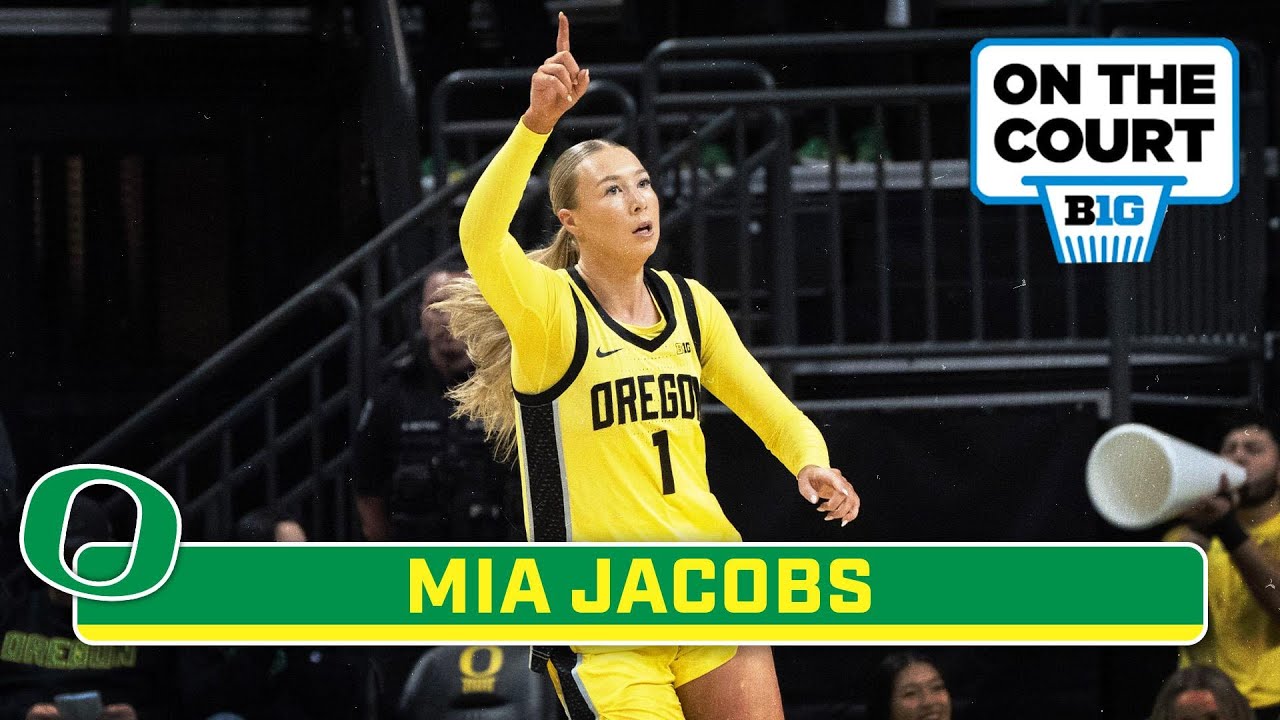 Spotlighting Mia Jacobs | Oregon Women's Basketball | On the Court