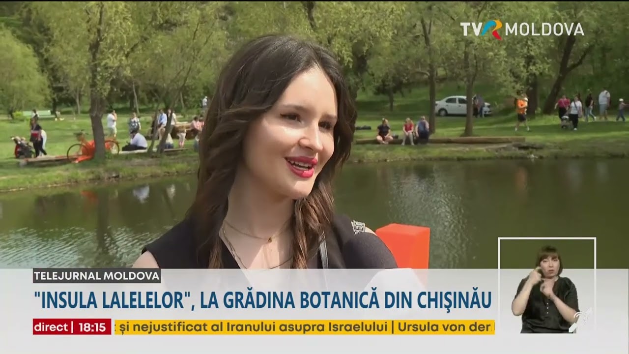 La Grădina Botanică din Chişinău a fost inaugurat un spaţiu dedicat exclusiv lalelelor olandeze