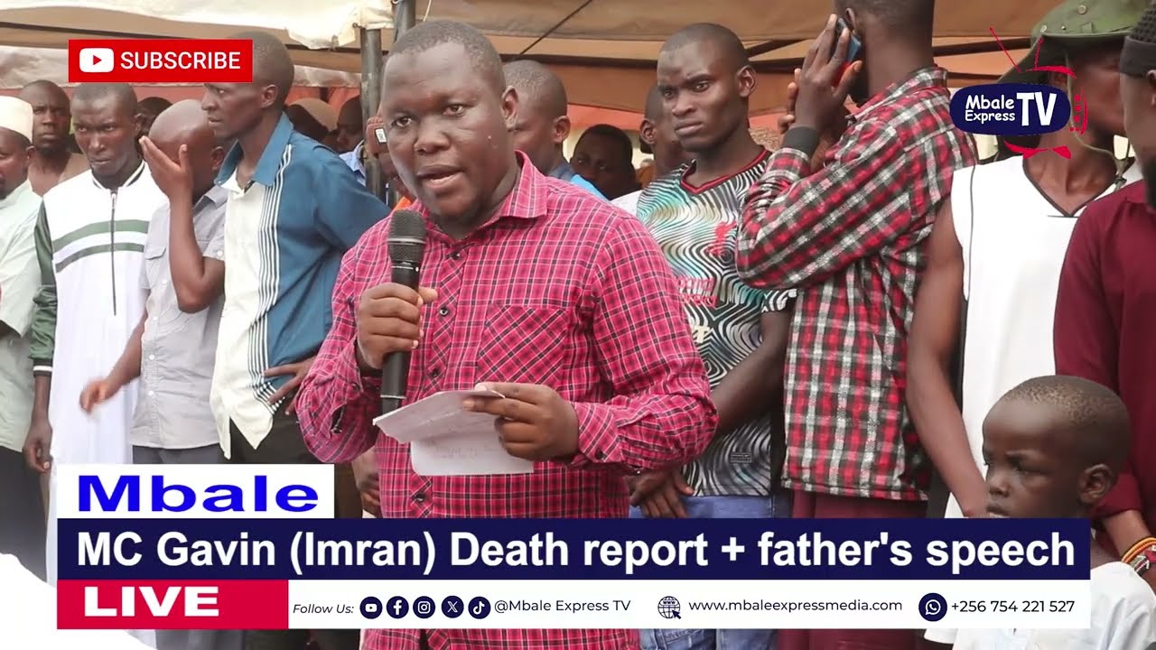 MC Gavin death report plus emotional father's speech 