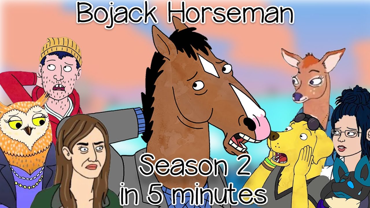 Bojack Horseman explained in 5 minutes (Season 2)