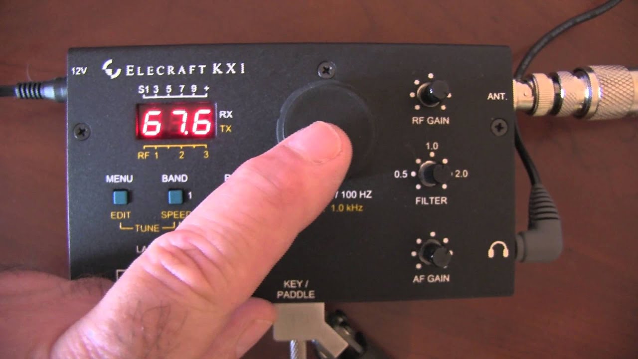 Elecraft KX1 Demonstration