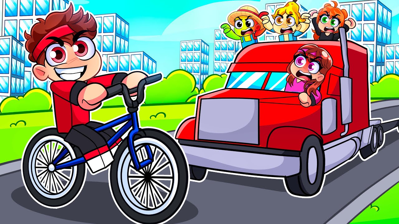 VÉLO vs VOITURES sur GTA 5 !!