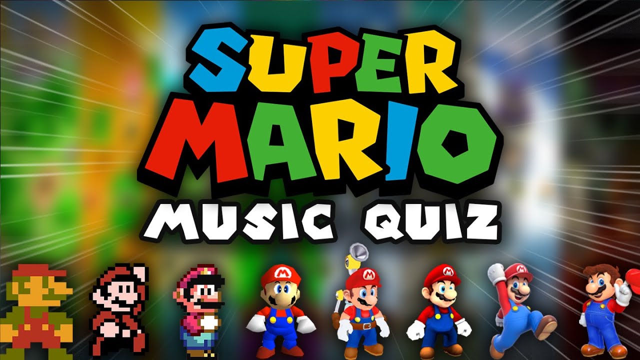 💫 SUPER MARIO MUSIC QUIZ [All Generations] 💫