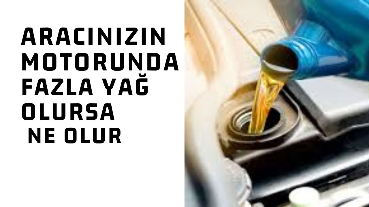 MOTOR DA FAZLA MOTOR YAĞI OLURSA NE OLUR | FAZLA YAĞ ZARARLI MI ? | Otonom Garage