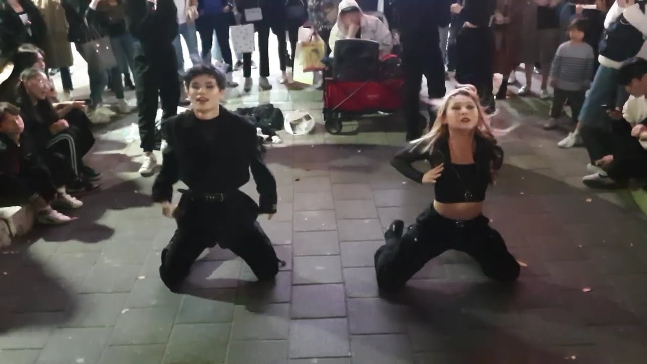 《Ciara_#LevelUp》Paradox#패러독스 YoungWook#정영욱&SeoHee#곽서희 20191027 202418 HongDae Busking 홍대 #SnowHorse