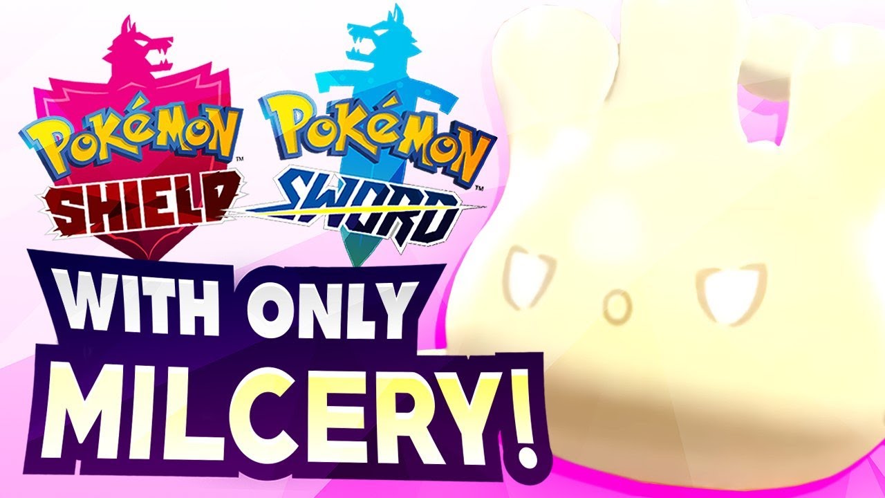 Can you Beat BOTH Pokemon Sword AND Shield Using ONLY A MILCERY? NO Healing Items In Battle!