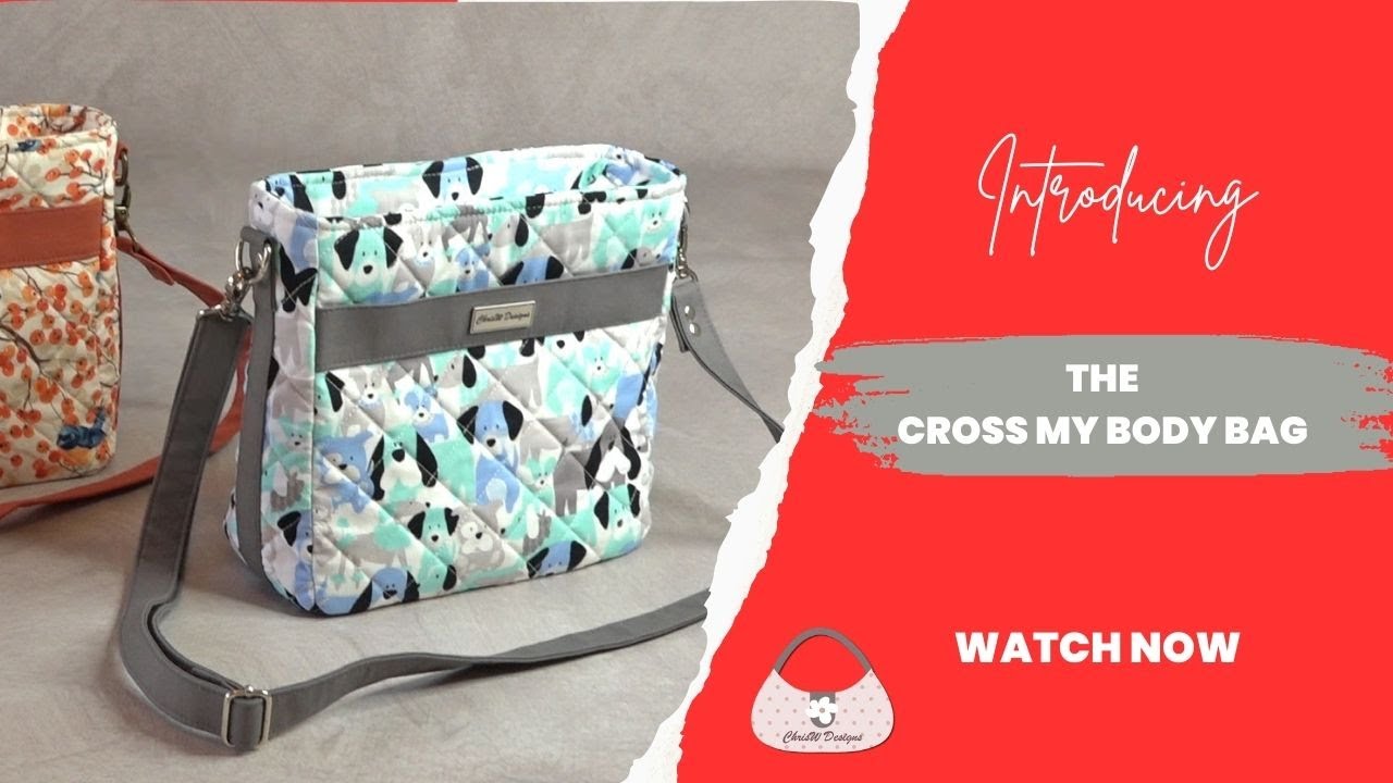 DIY Crossbody Bag: No-Gap Recessed Zipper | Tester Showcases | Trailer - ChrisW Designs