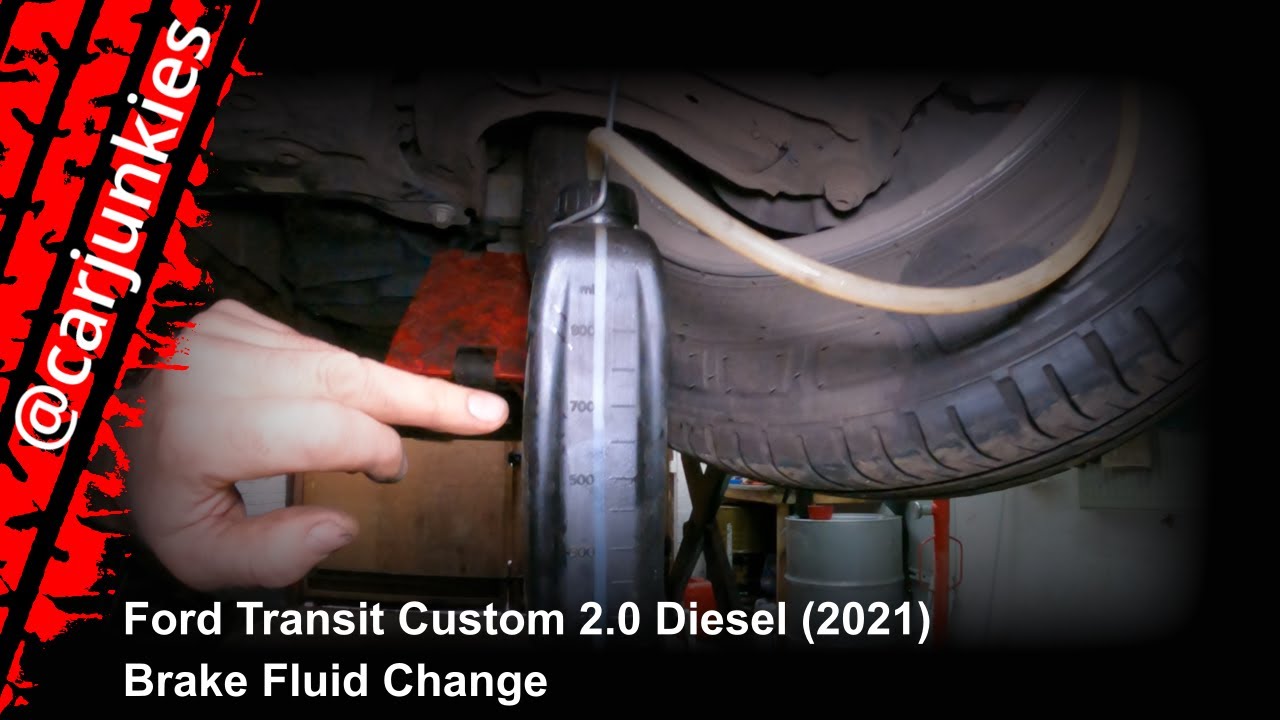 Ford Transit Custom 2.0 Diesel (2021) - Brake Fluid Change