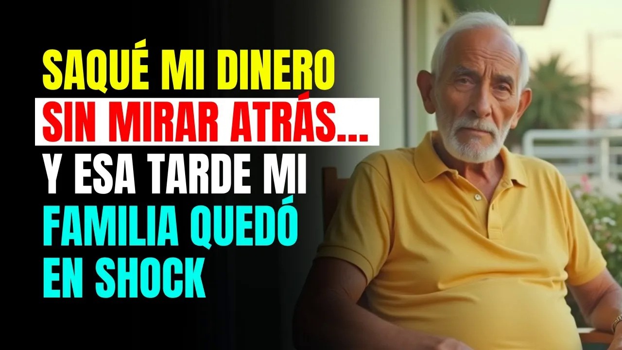 SAQUÉ mi DINERO sin MIRAR ATRÁS… y ESA TARDE mi FAMILIA QUEDÓ EN SHOCK