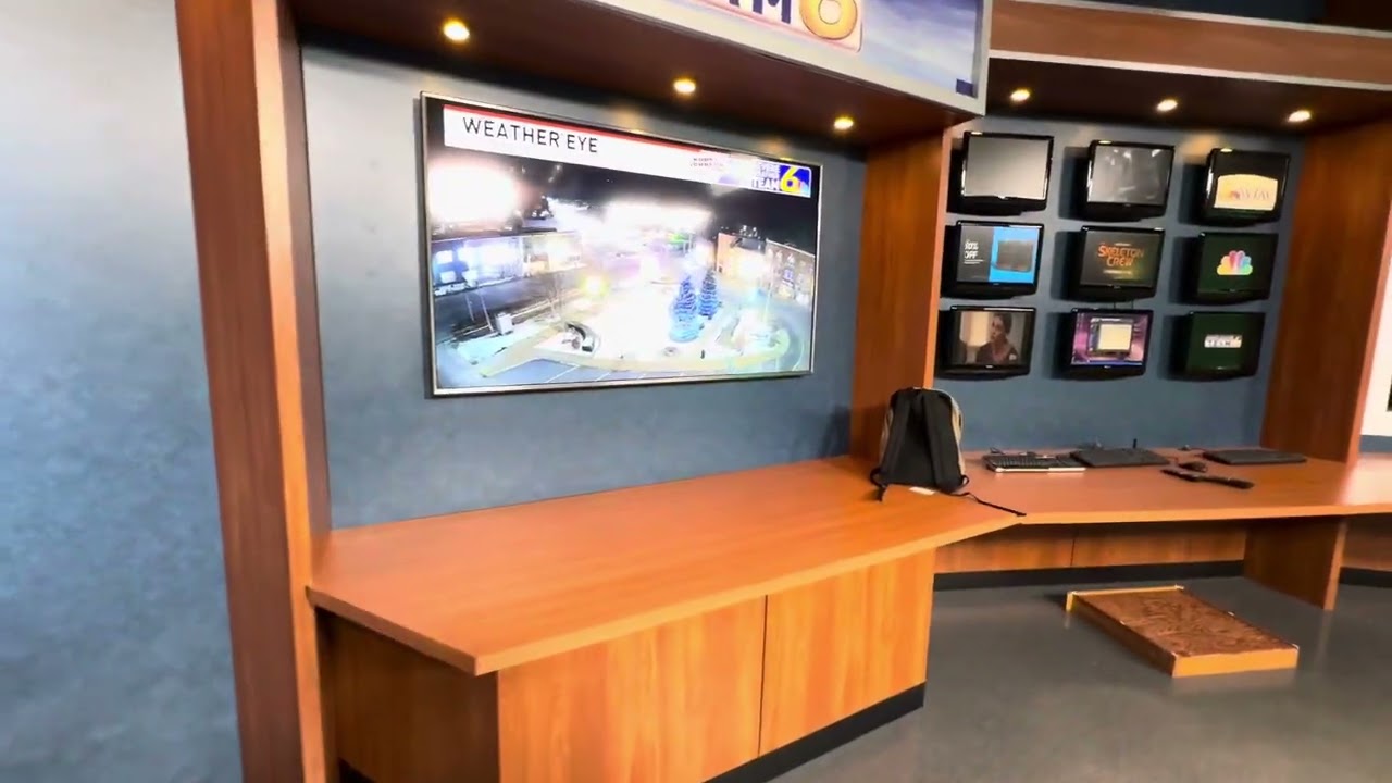 Tour of old WJAC studio
