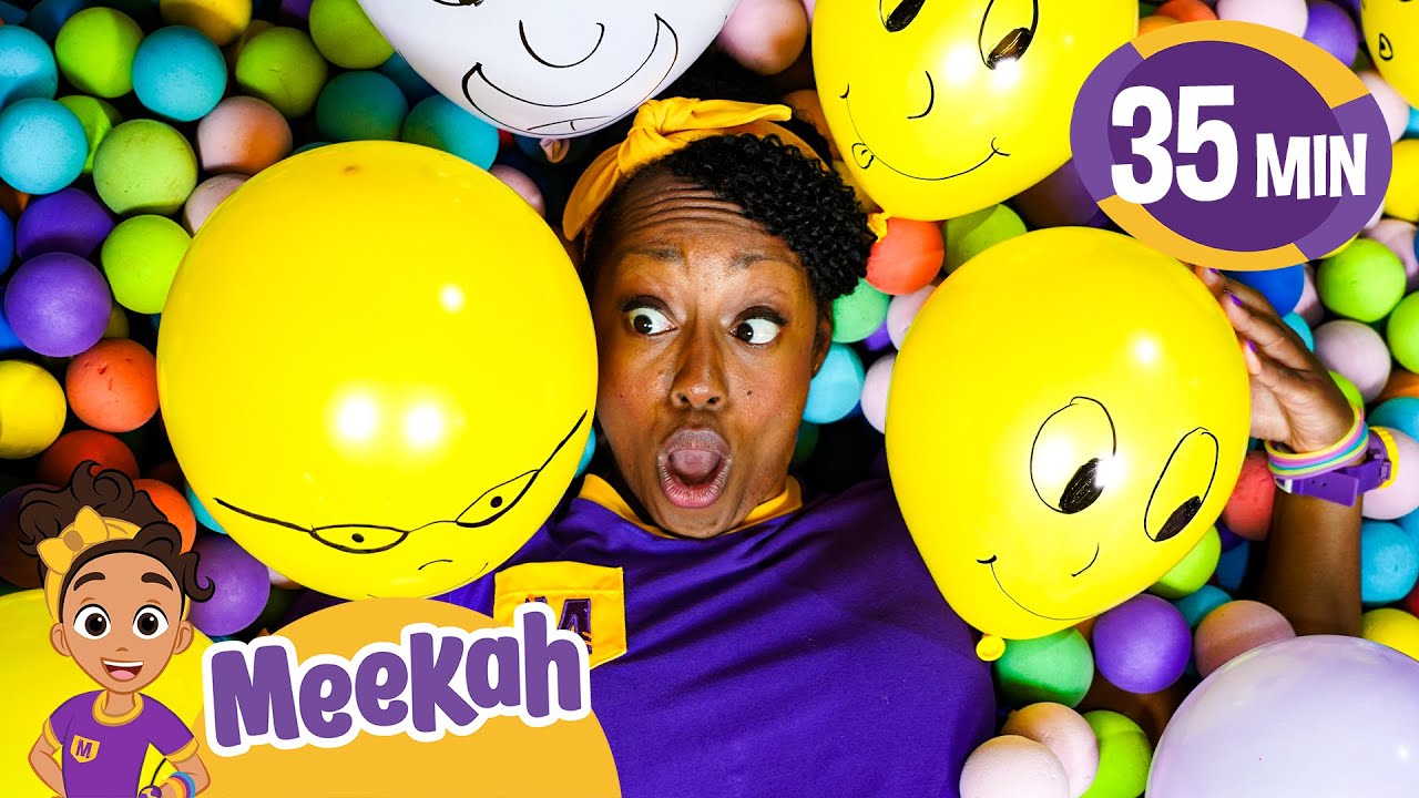 Meekah's Balloon Party! | Play With Meekah | Educational Videos for Kids | Blippi and Meekah Kids TV