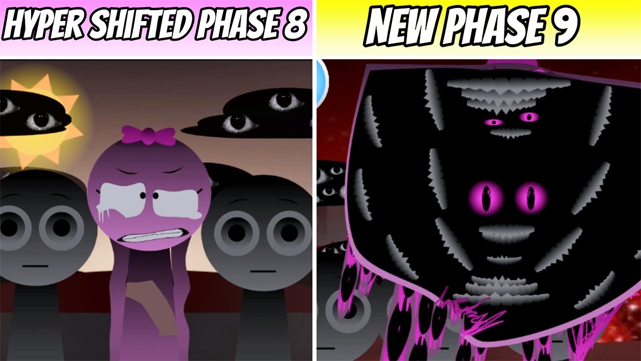 Incredibox Sprunki Hyper Shifted (New Mod) Phase 8 Old vs New Phase 9 - Which is more attractive?