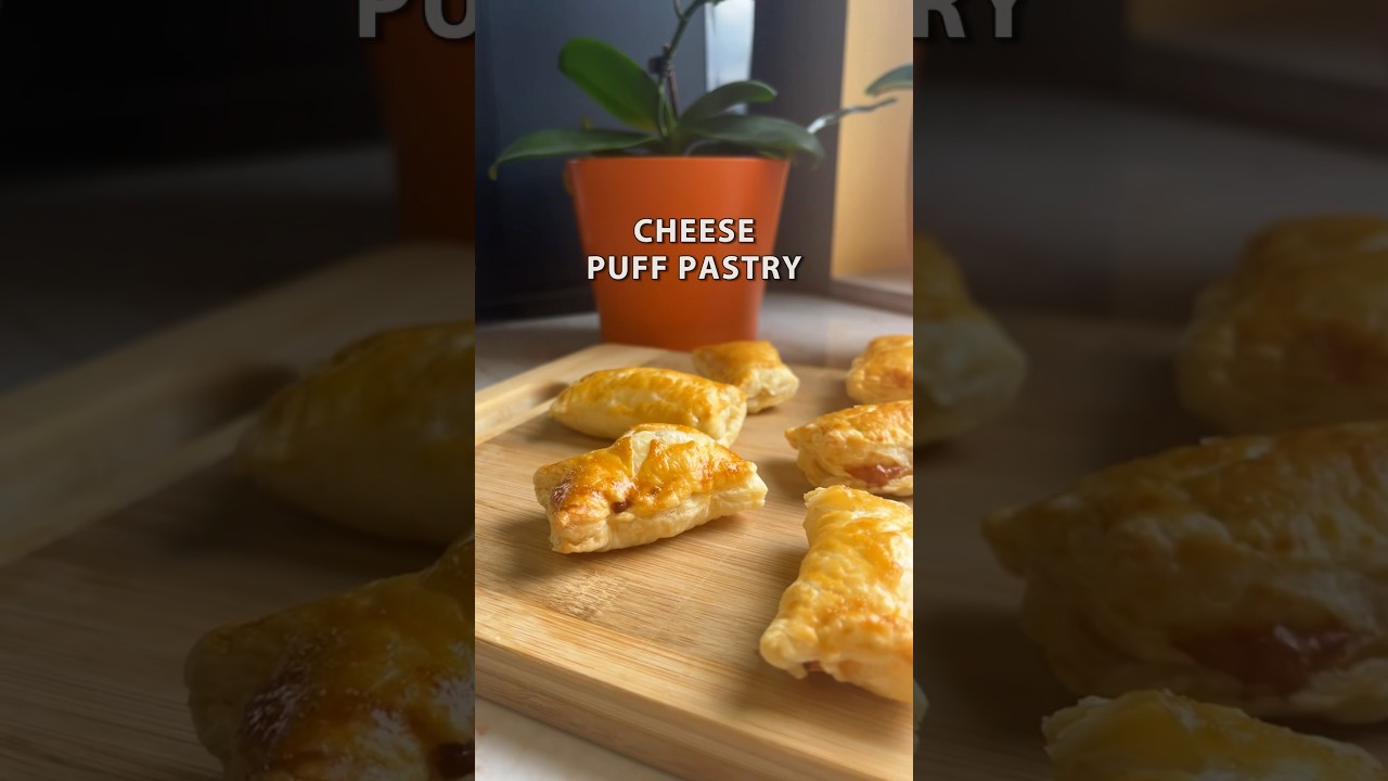 HOW TO MAKE CHEESY PUFF PASTRY APPETIZER | APPETIZER RECIPE #appetizer #easyrecipe #puffpastry