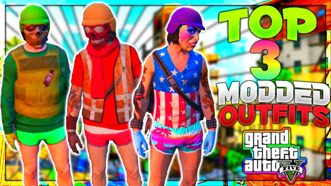 GTA 5 Online: TOP 3 MODDED OUTFITS + FULL TUTORIAL (After Patch 1.40)