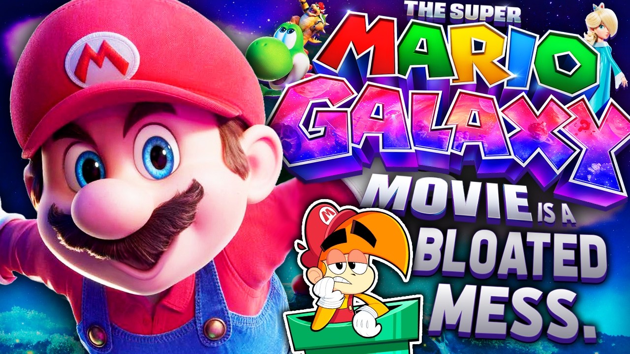 Film Super Mario Galaxy to przeładowany bałagan
