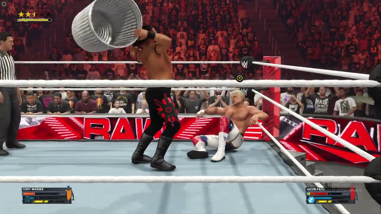 |WWE 2k24 |Cody Rhodes Vs Jacob Fatu| Street Fight |