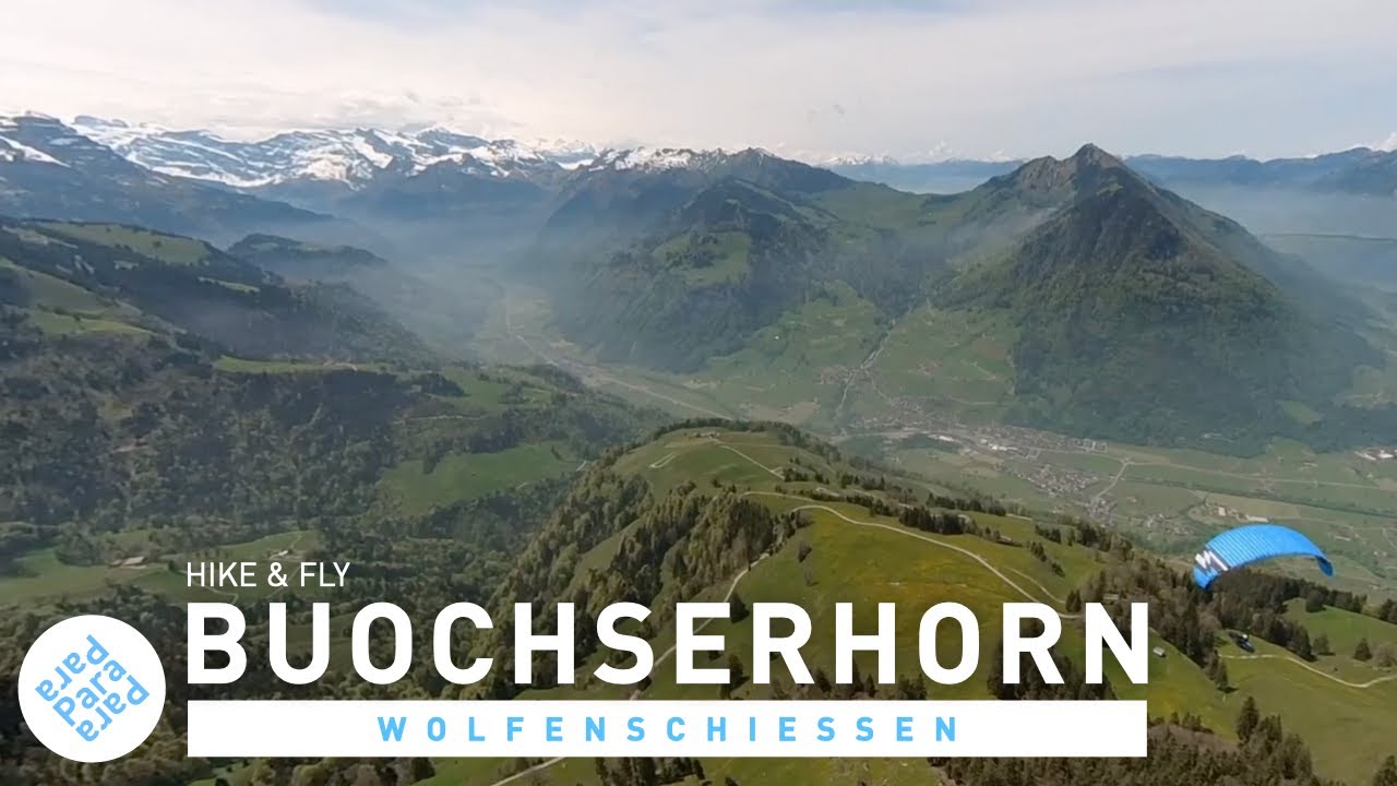 Hike & Fly from Buochserhorn, Switzerland, Mid of Mai 2023