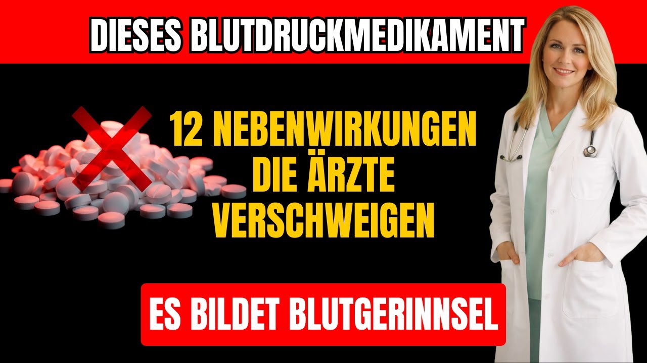 12 Schlimmste Amlodipin-Nebenwirkungen die Senioren NIE Ignorieren Sollten | Gesundheit 60+